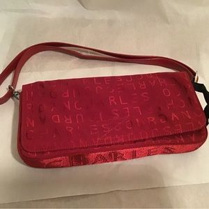 Charles Jourdan Red Purse